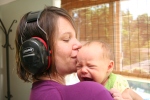 Our early years with Eliah- the sound protectors were vital to my survival!
